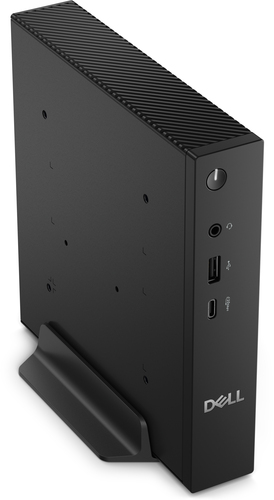 Dell Pro Micro Thin Client / Q9M1260 Intel? N150 (6M Cache, up to 3.60 GHz) 8 GB: 1 x 8 GB, DDR5, up to 5600 MT/s, non-ECC 128G UFS Card  Intel? Graphics  Dell Vertical Desktop Stand - Micro/Thin Client  Intel? Wi-Fi 6E AX211, 2x2, 802.11ax, Bluetooth? wi