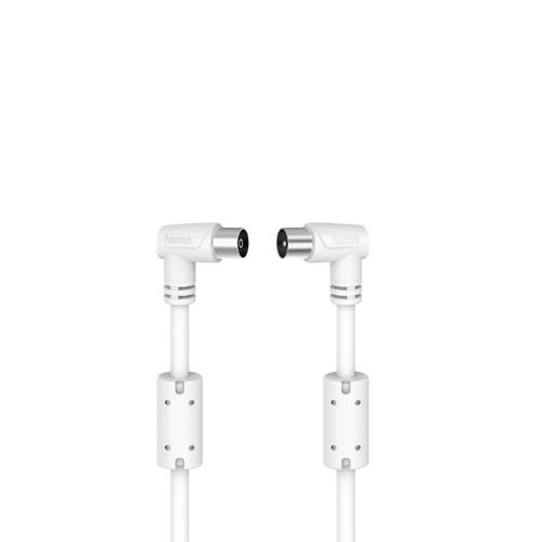 ANTENNA CABLE COAX 90DEG 5M 90DB WH