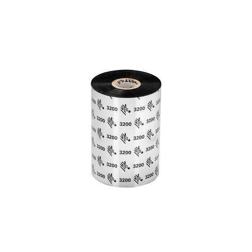 Zebra 3200 Wax/Resin - 6-pack - black - print ink ribbon refill (thermal transfer)