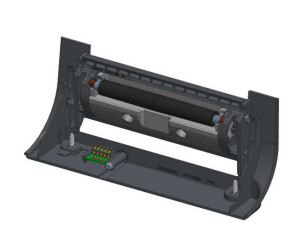 Zebra - dispenser front bezel