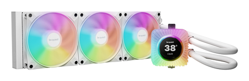 BE QUIET! LIGHT LOOP IO LCD 360MM WH