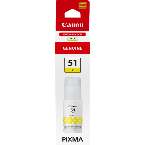 Canon GI 51 Y - yellow - original - ink refill